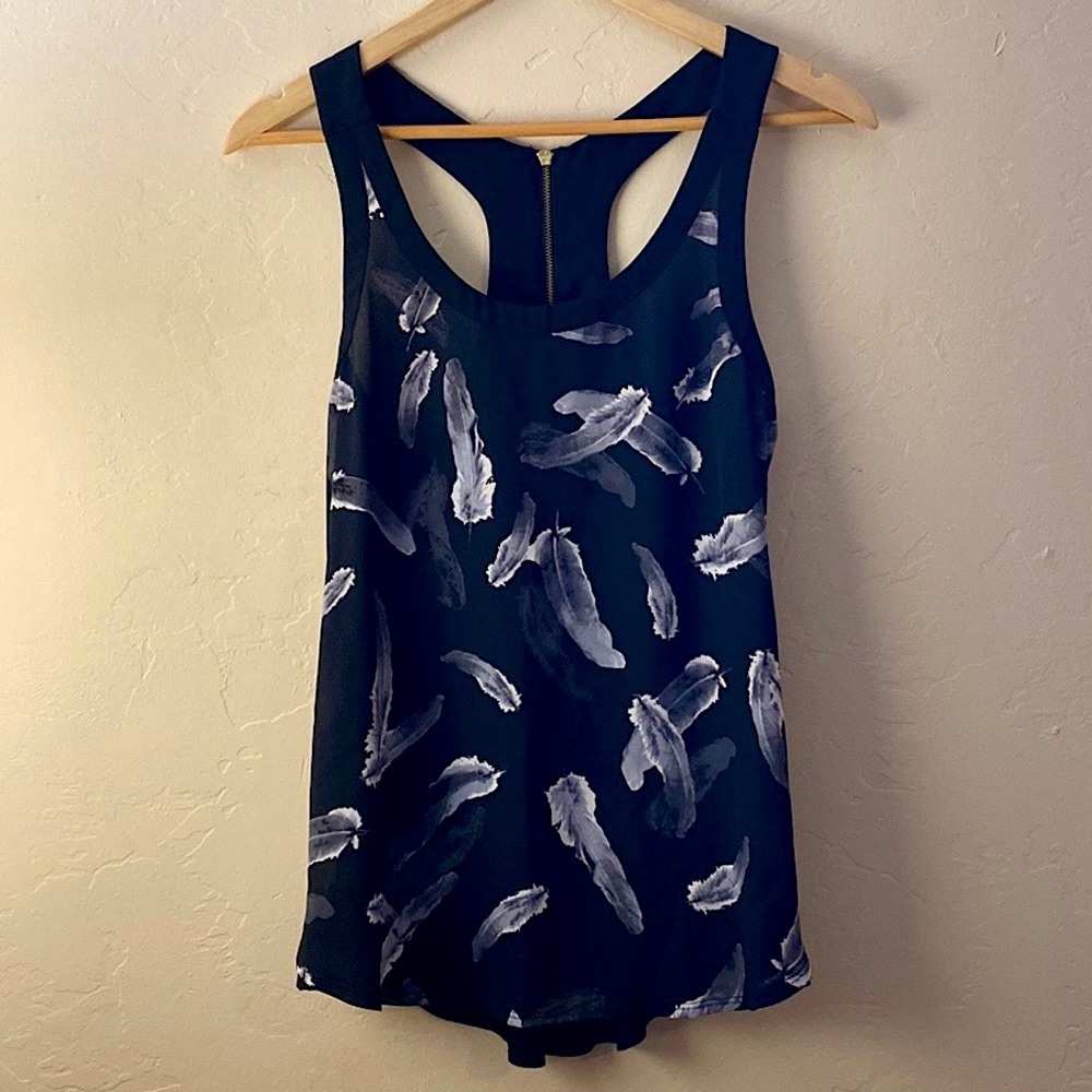 3/$20 Express- Mixed Material Tank Top (S) EUC